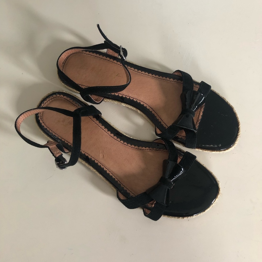 Anthropologie x Miss Albright Bow Sandals